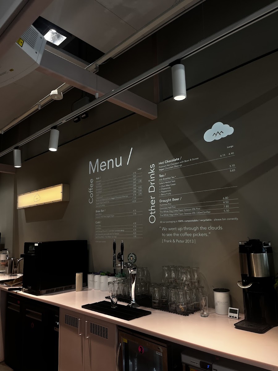 Menu Cloud Picker Cafe - T2 Gate 409-9
