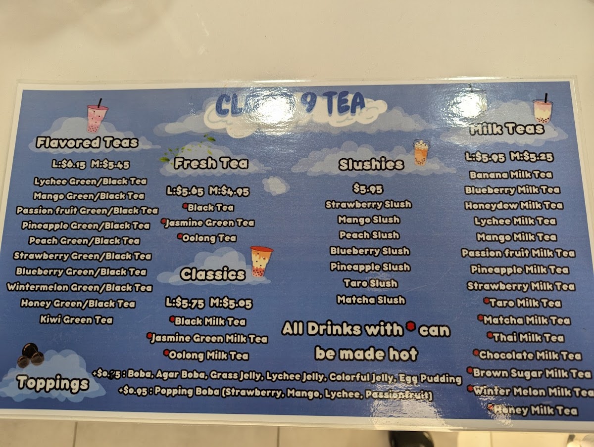 Menu Cloud9 Tea-3
