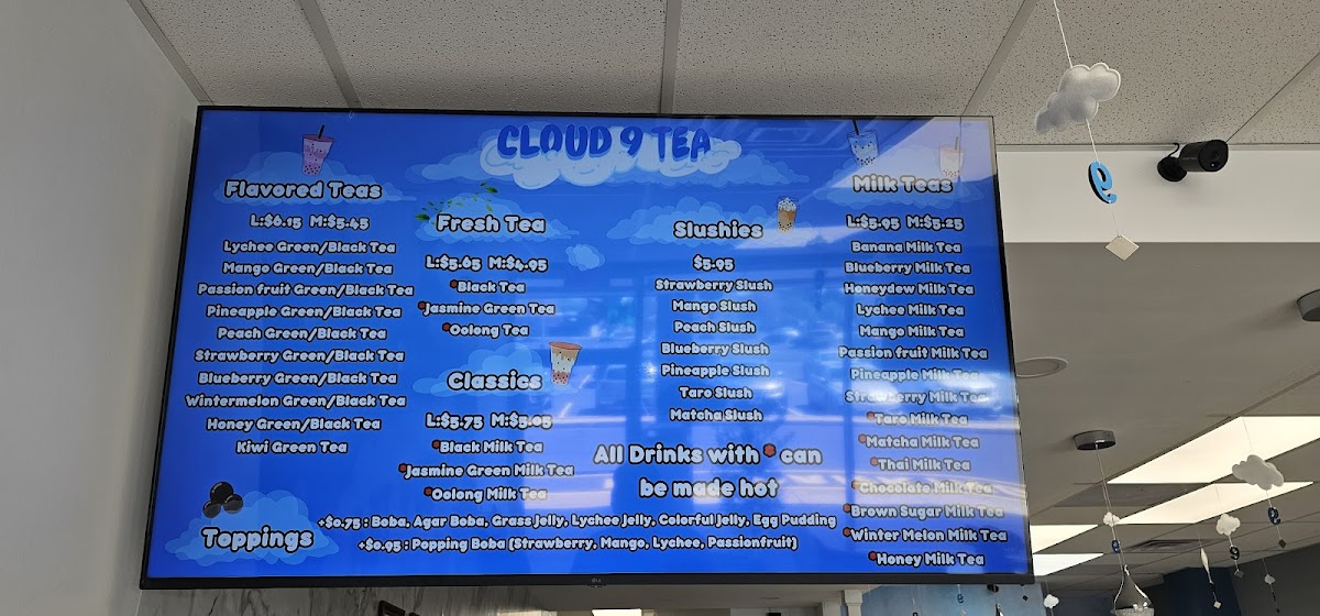 Menu Cloud9 Tea-7