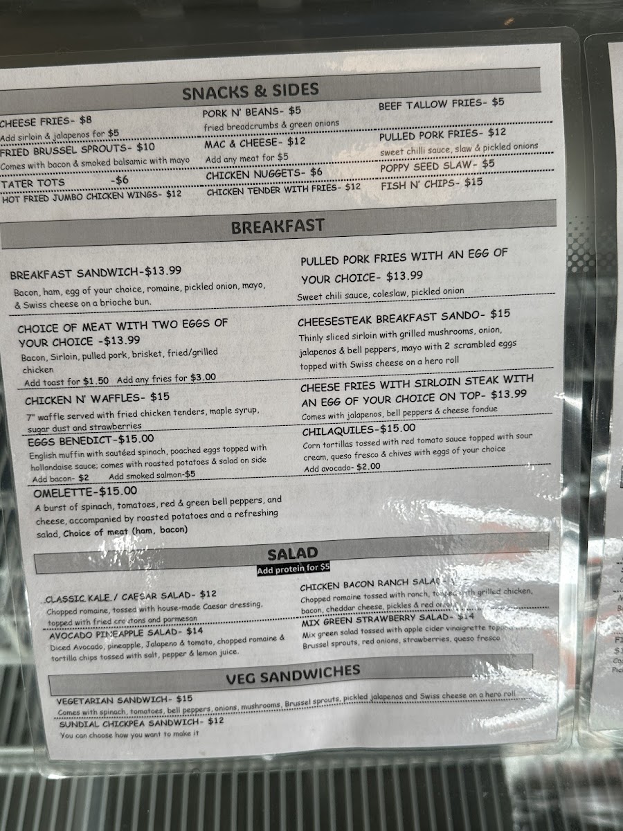 Menu Clove And Hoof-3
