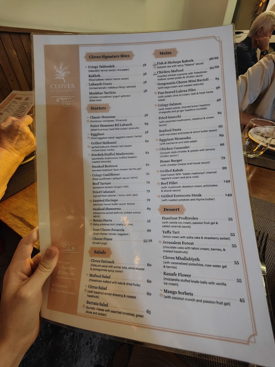 Menu Cloves Restaurant-5