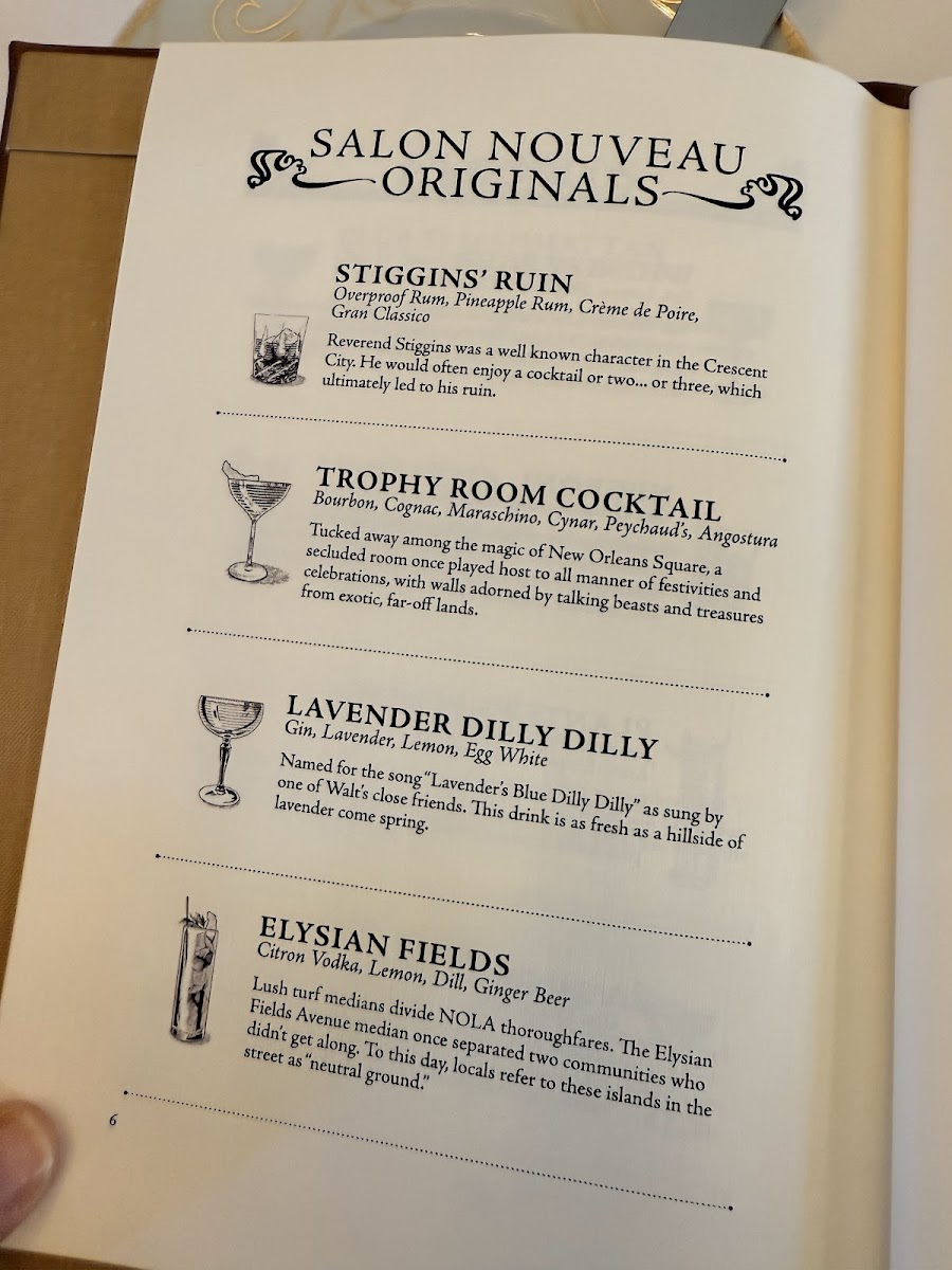 Menu Club 33-8