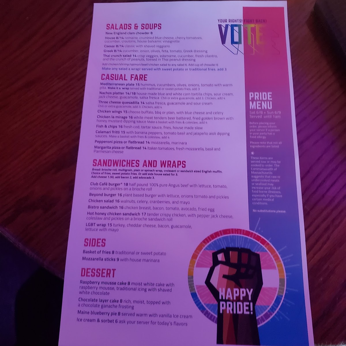 Menu Club Café-3
