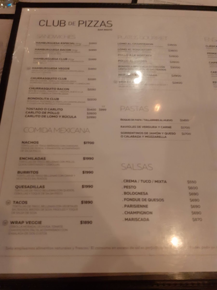Menu Club De Pizzas-6