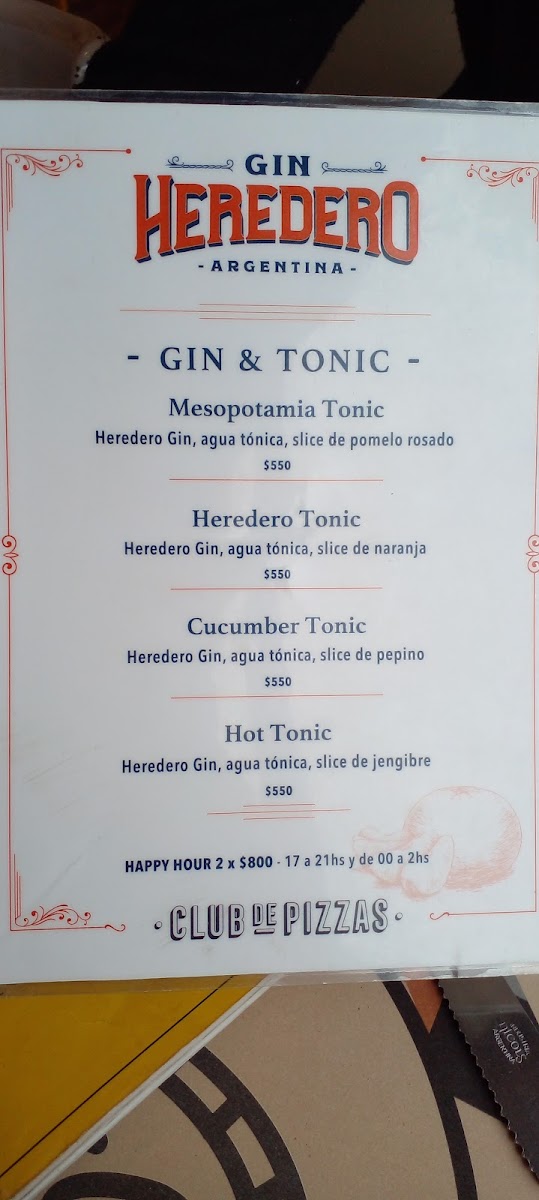 Menu Club De Pizzas-8