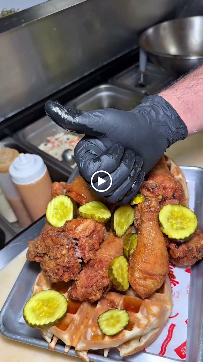 Cluck Clucks Chicken And Waffles - Ajax-2