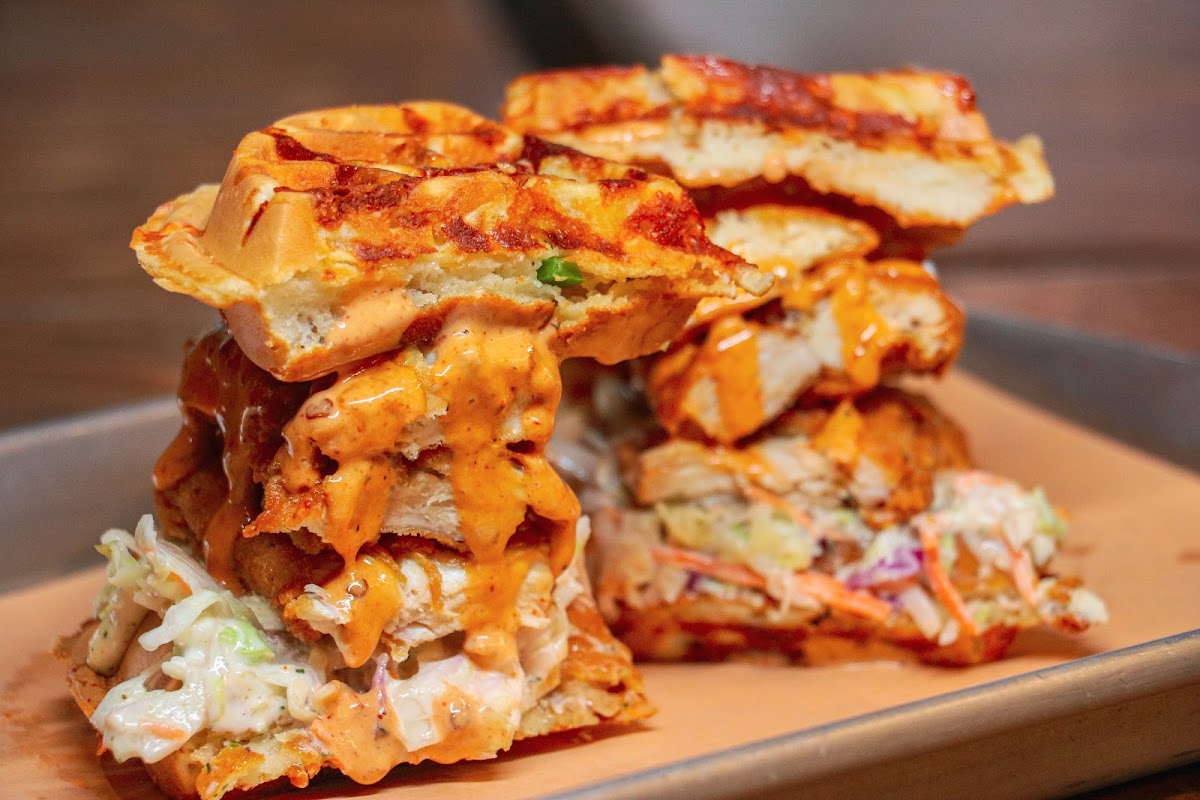 Cluck Clucks Chicken And Waffles - Ajax-3