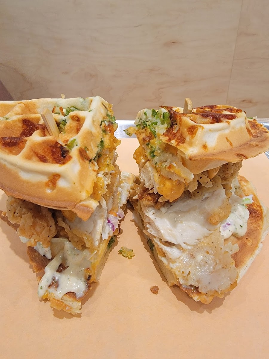 Cluck Clucks Chicken And Waffles - Ajax-5
