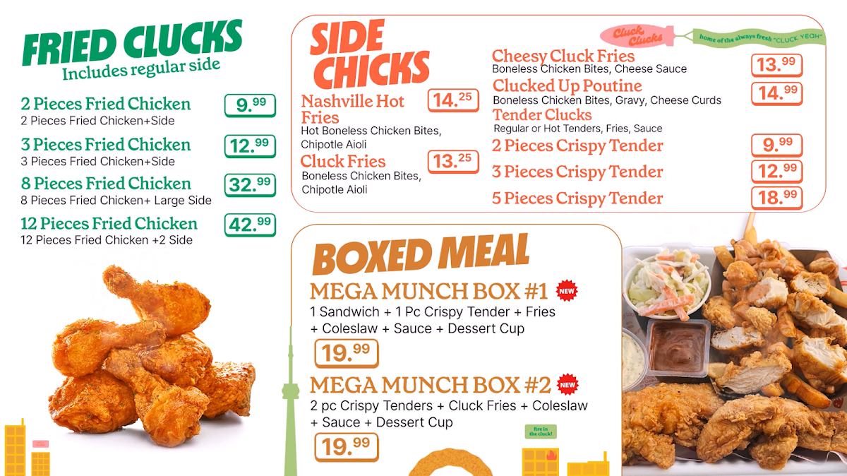 Menu Cluck Clucks Chicken And Waffles - Ajax-2