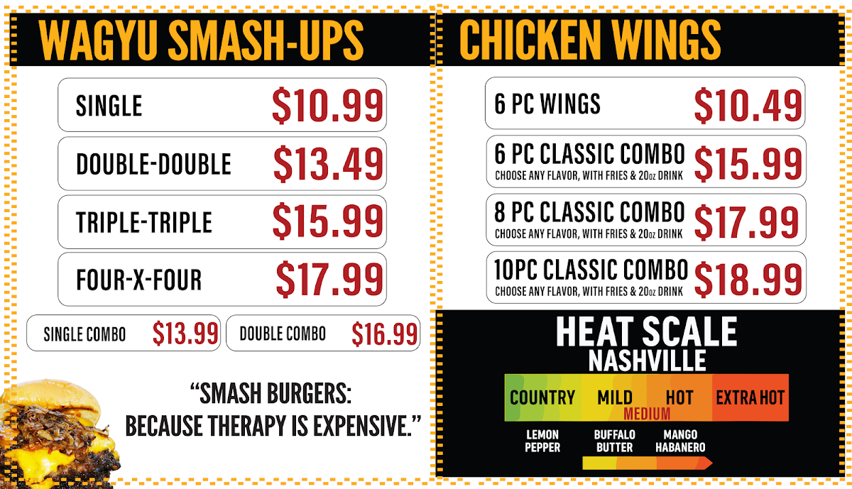 Menu Cluck & Smash-3
