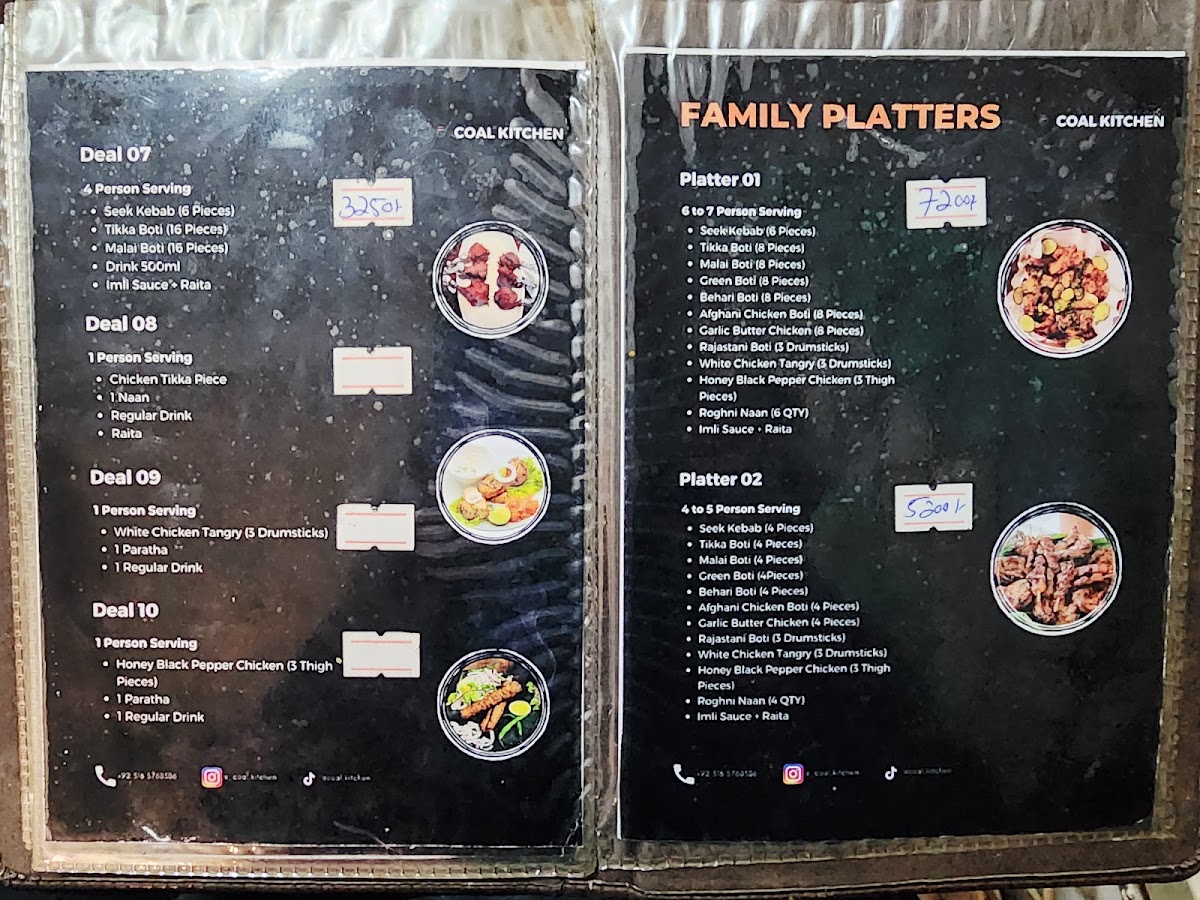 Menu Coal Kitchen-1