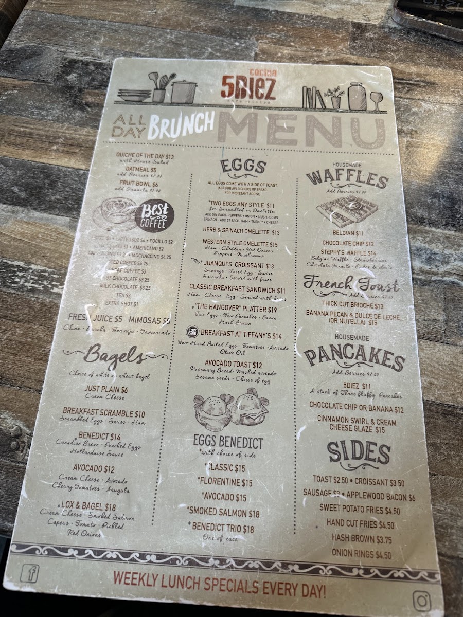 Menu Cocina 5Diez-2