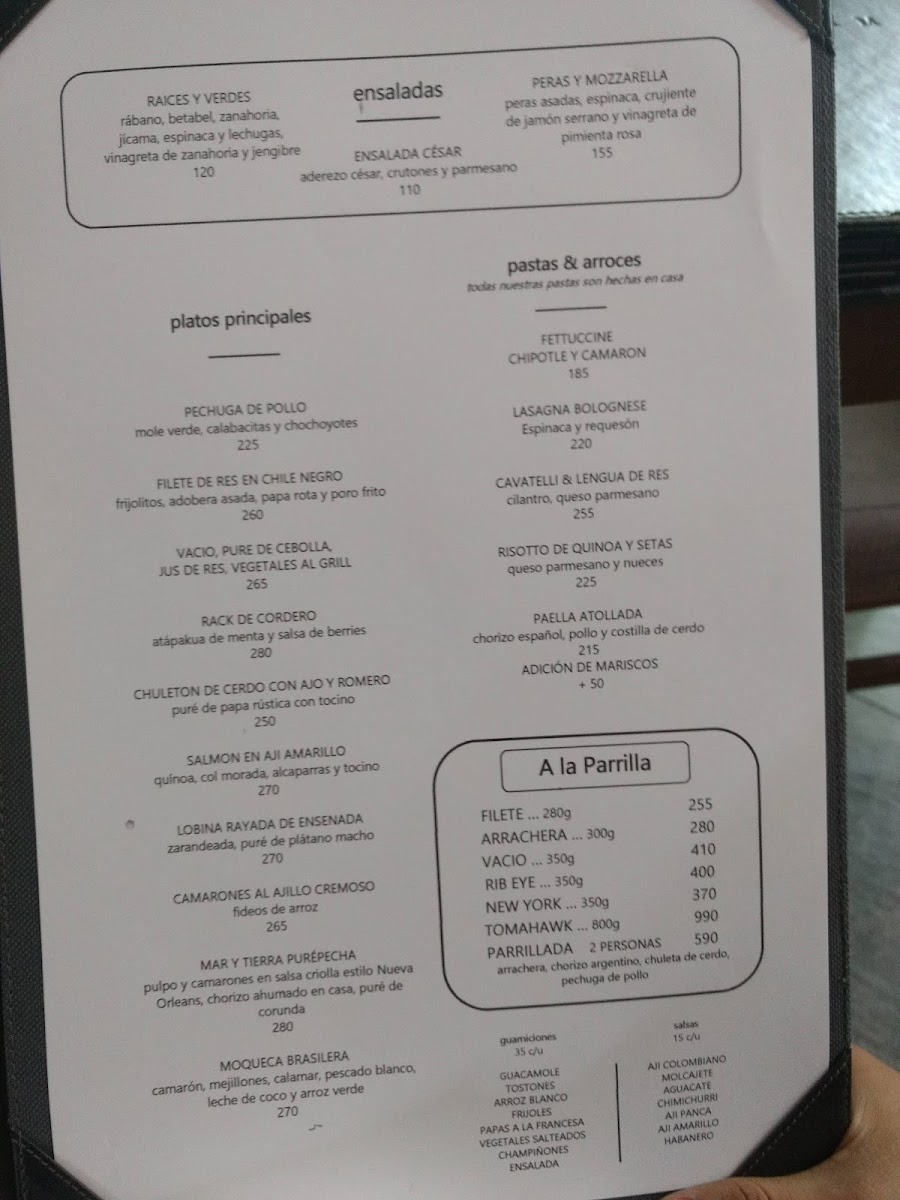 Menu Cocina M-6