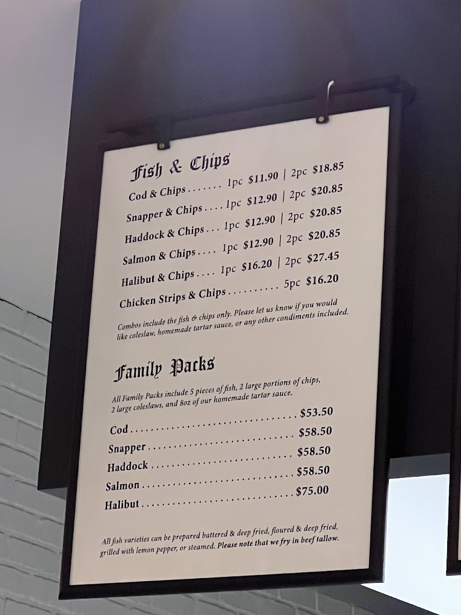 Menu Cockney Kings Fish & Chips-4