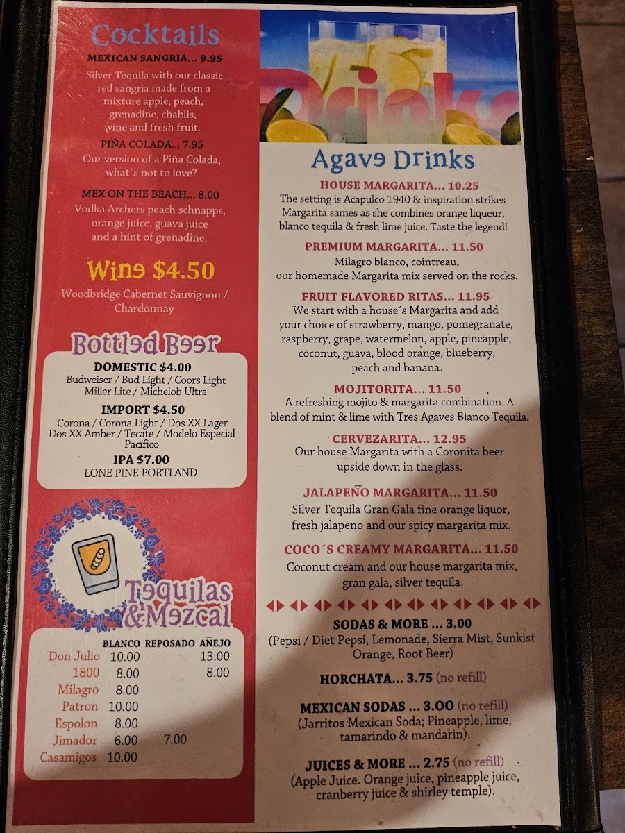 Menu Coco Bar And Grill-5