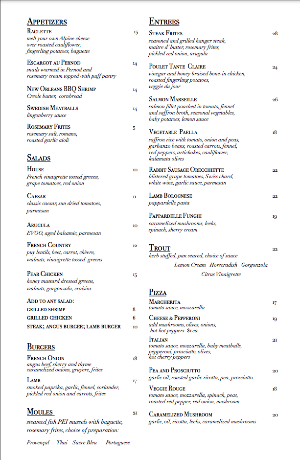 Menu Coco Bar & Bistro-3