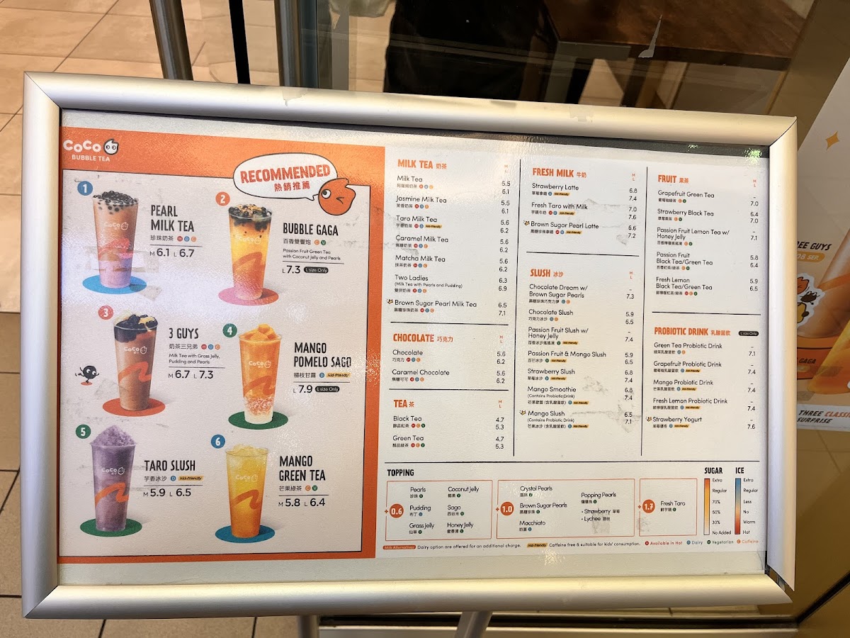 Menu Coco Bubble Tea (Metrotown)-10