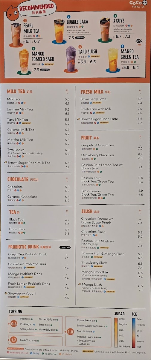 Menu Coco Bubble Tea (Metrotown)-2