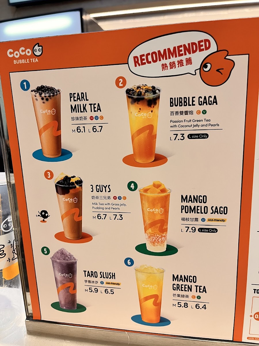 Menu Coco Bubble Tea (Metrotown)-5
