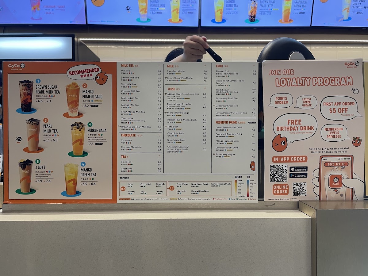 Menu Coco Bubble Tea (Metrotown)-8