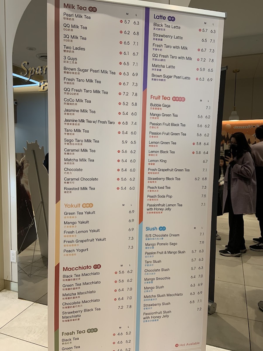 Menu Coco Bubble Tea (Metrotown)-9