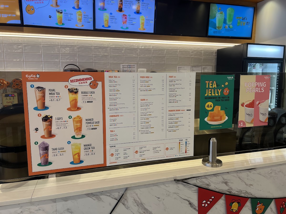 Menu Coco Bubble Tea（Brentwood）-9