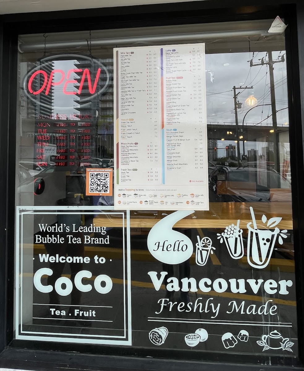 Menu Coco Bubble Tea（North Road）-2