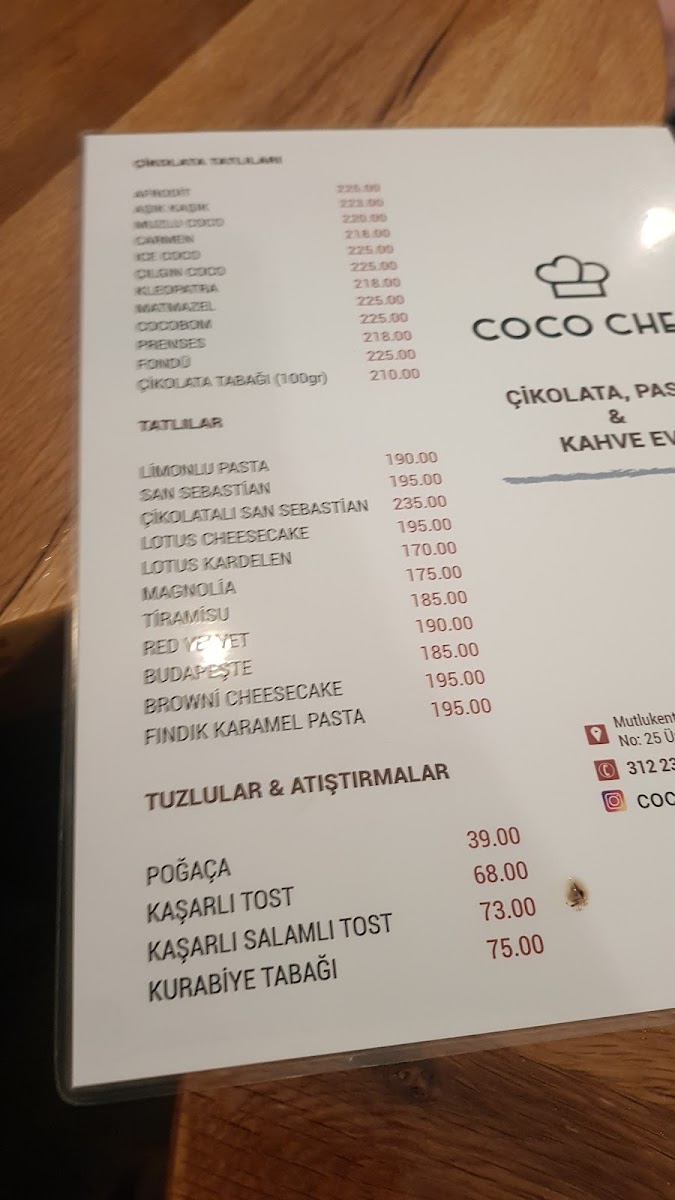 Menu Coco Chef-9