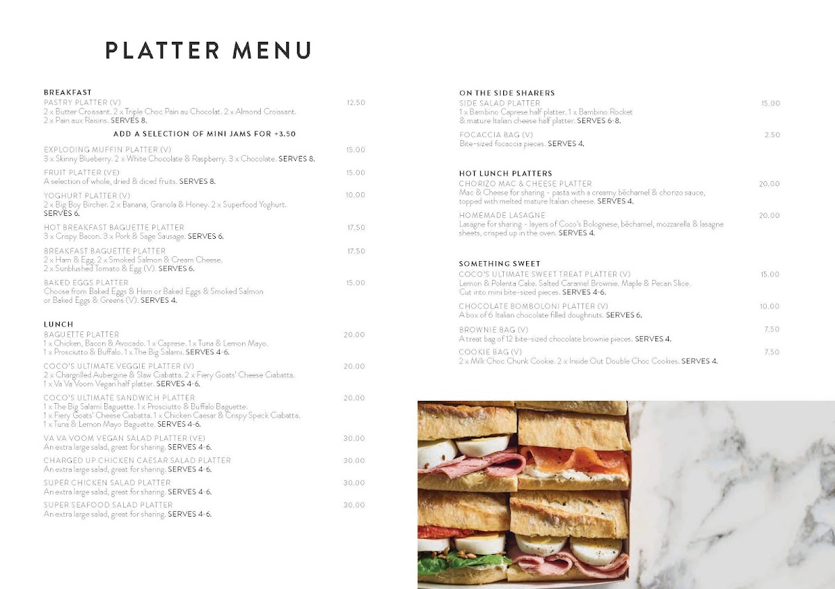 Menu Coco Di Mama - Italian To Go - Monument-5