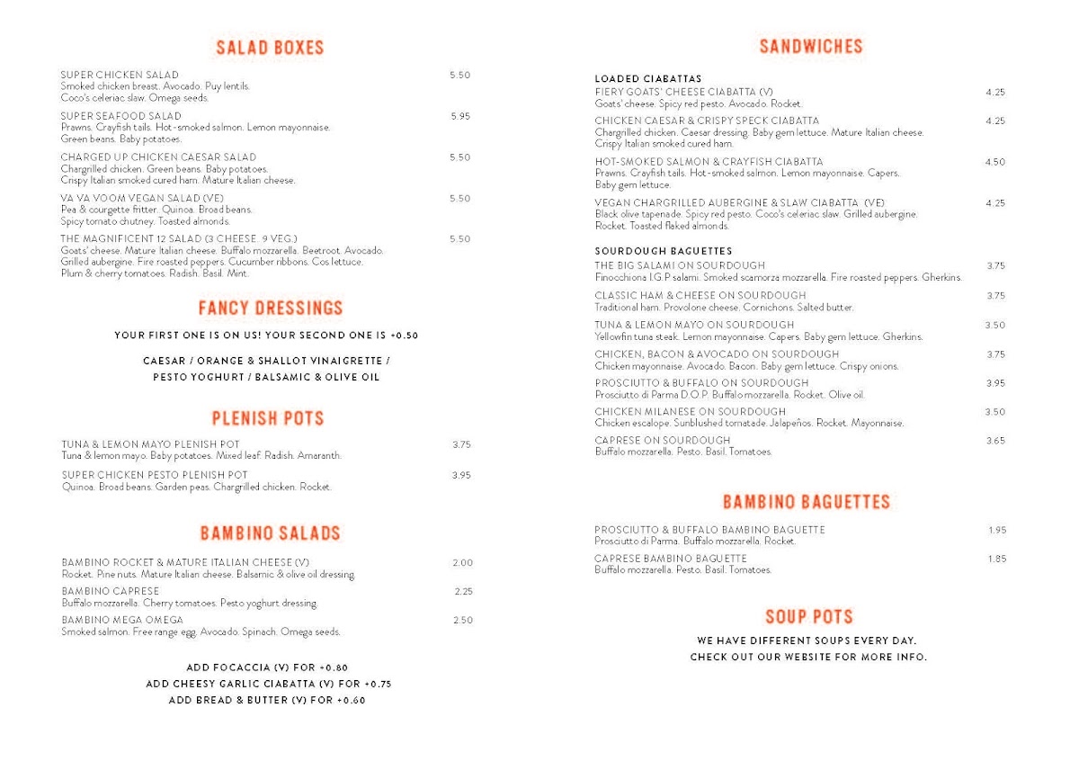 Menu Coco Di Mama - Italian To Go - Victoria-2