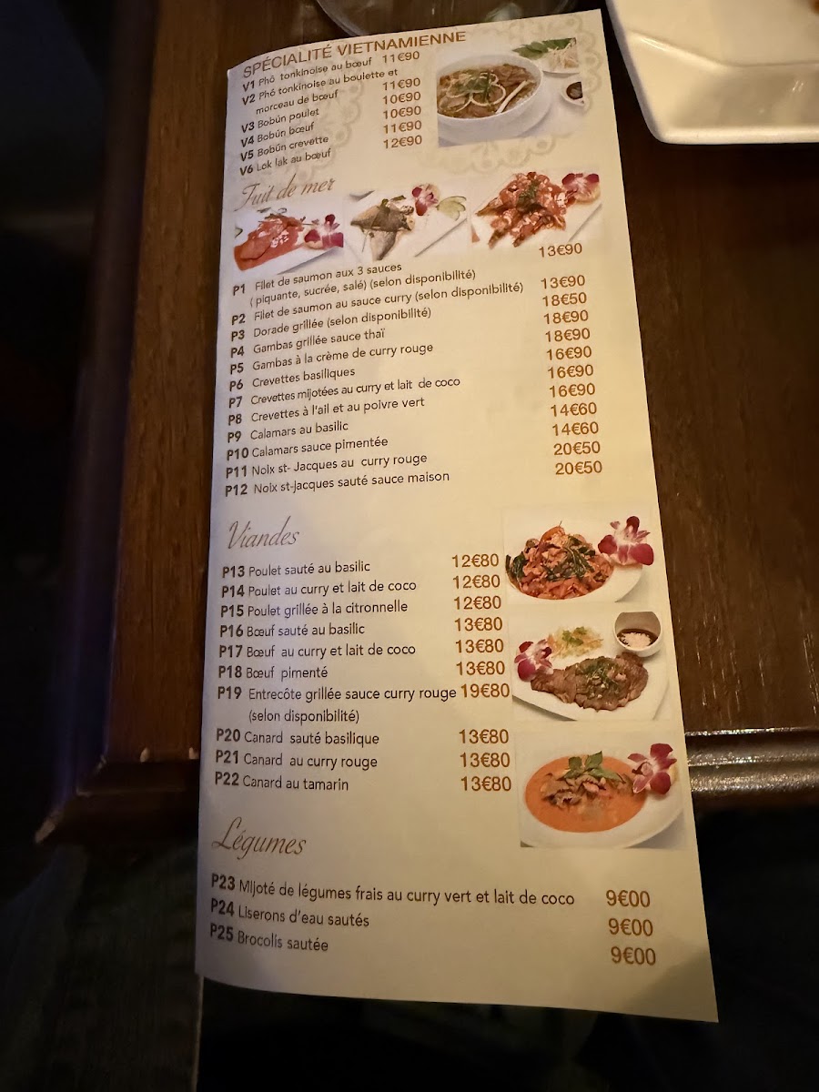 Menu Coco Times Restaurant Thaïs-3