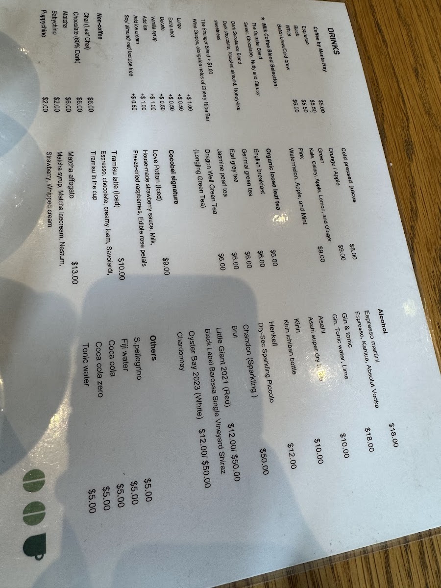Menu Cocobei Docklands-8