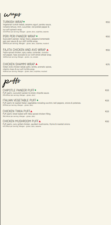Menu Cococart & Cococafe (Jio World Drive)-10