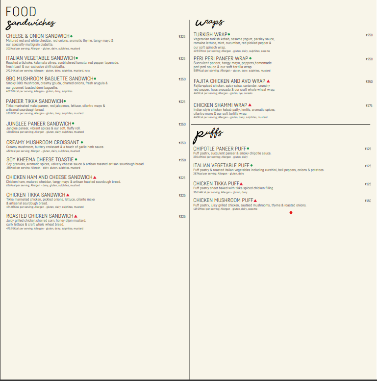 Menu Cococart & Cococafe (Jio World Drive)-9