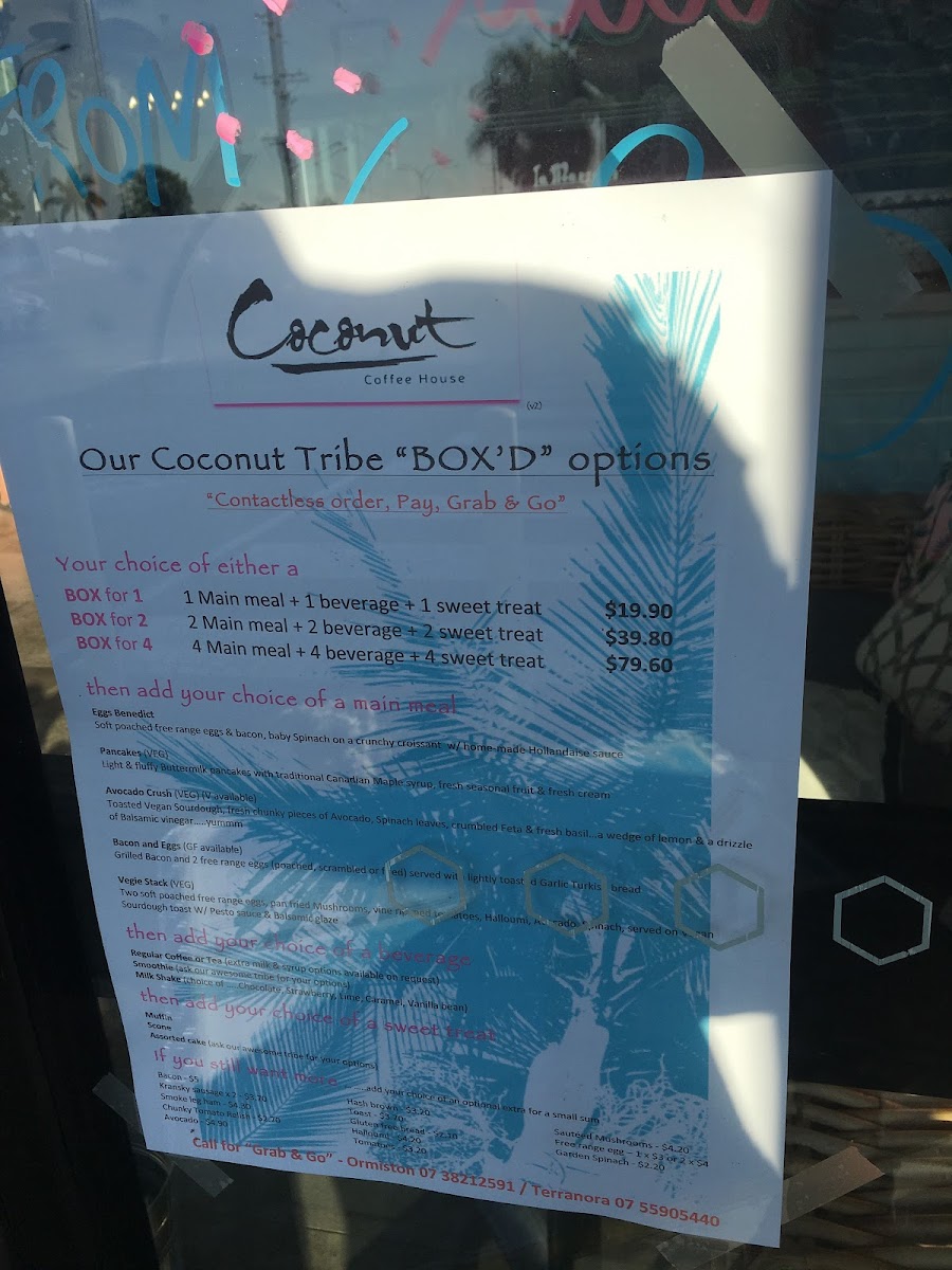 Menu Coconut Coffee House Ormiston-9
