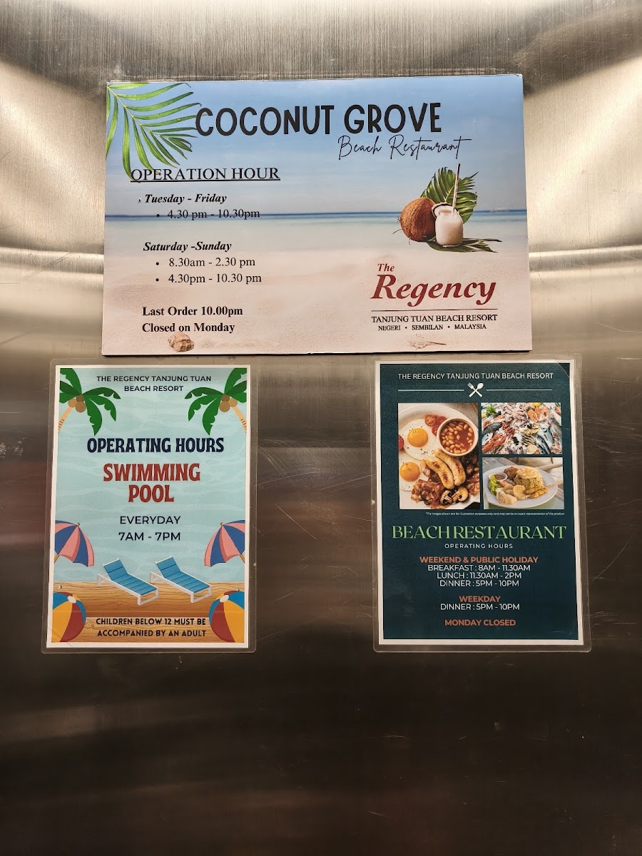 Menu Coconut Grove Beach Restaurant-7