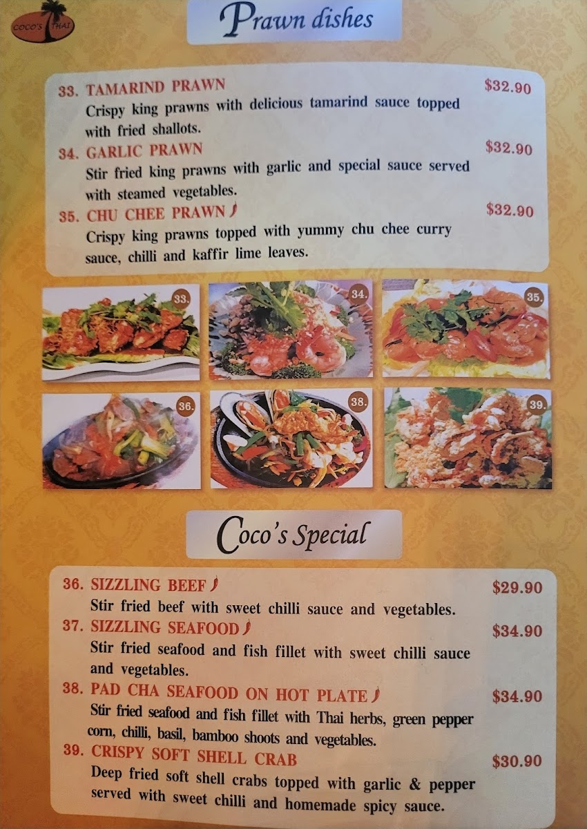 Menu Coco's Thai-6
