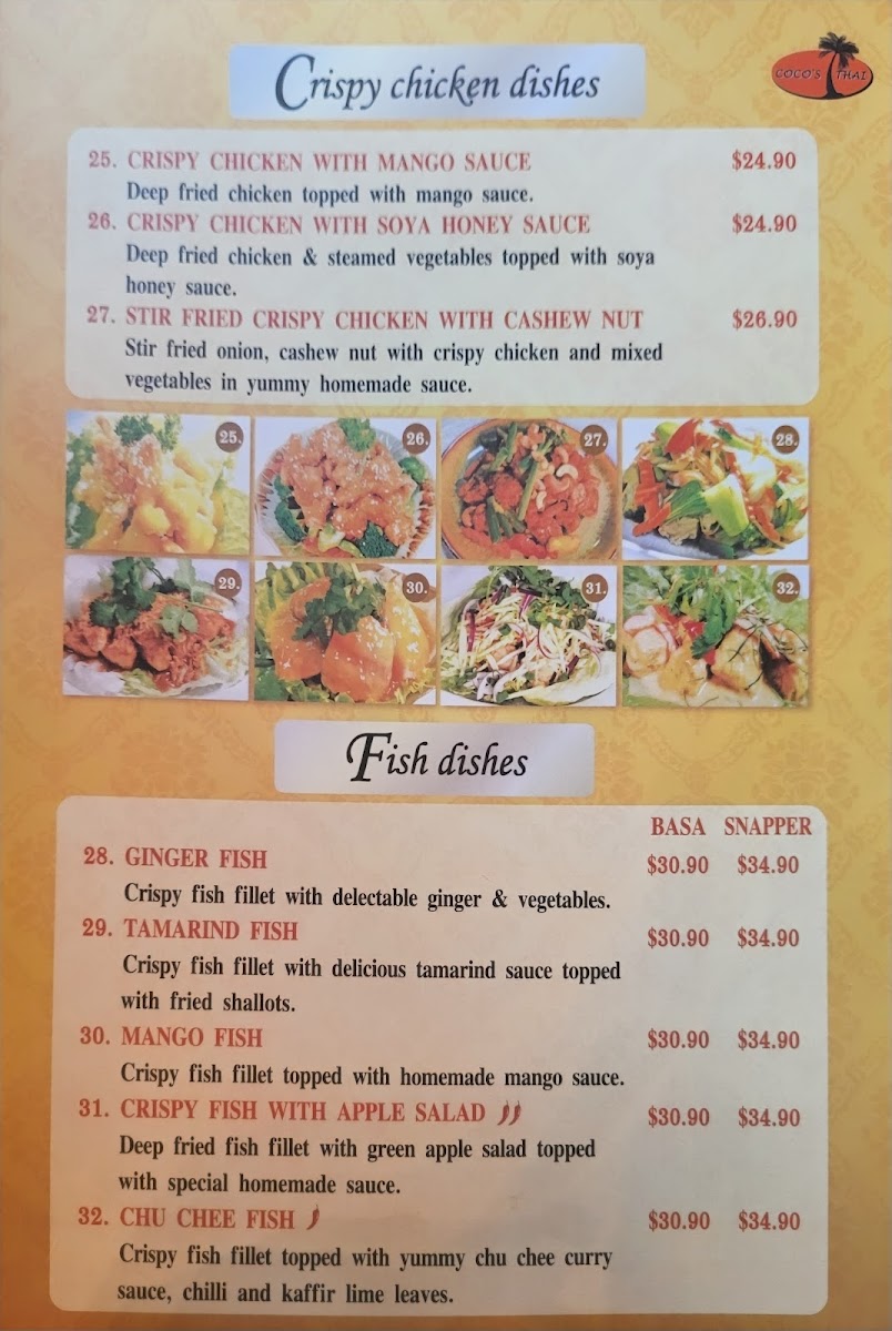 Menu Coco's Thai-7