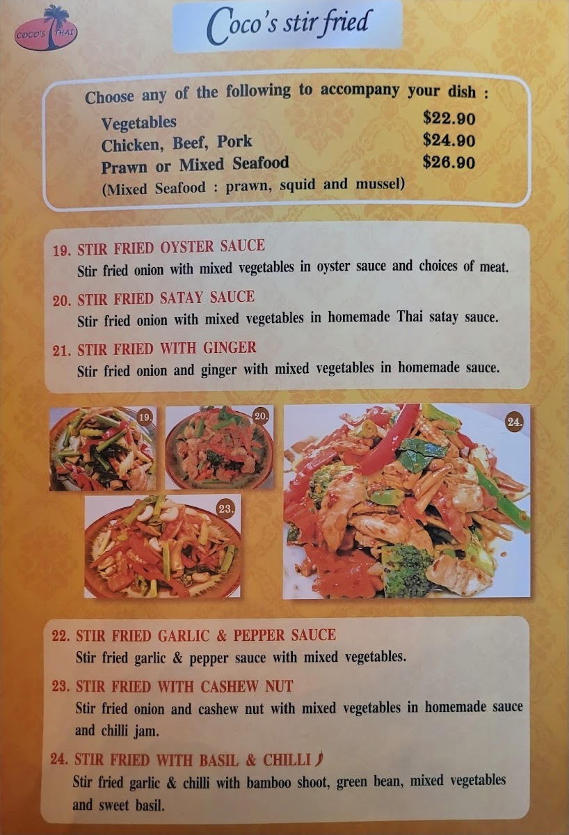 Menu Coco's Thai-8