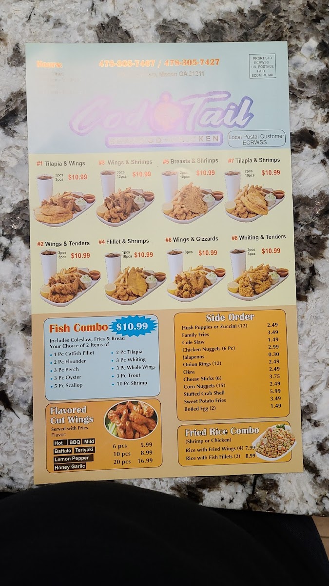 Menu Cod Tail Of Macon-8