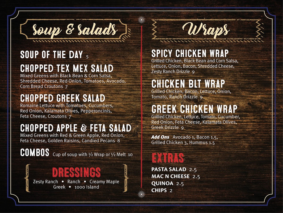 Menu Coffee Bar 1010-2