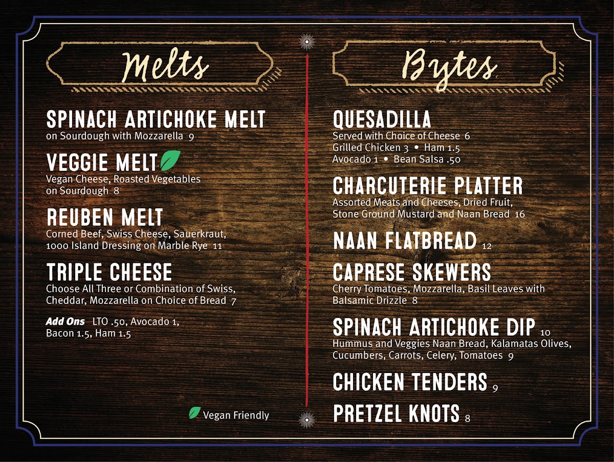Menu Coffee Bar 1010-3