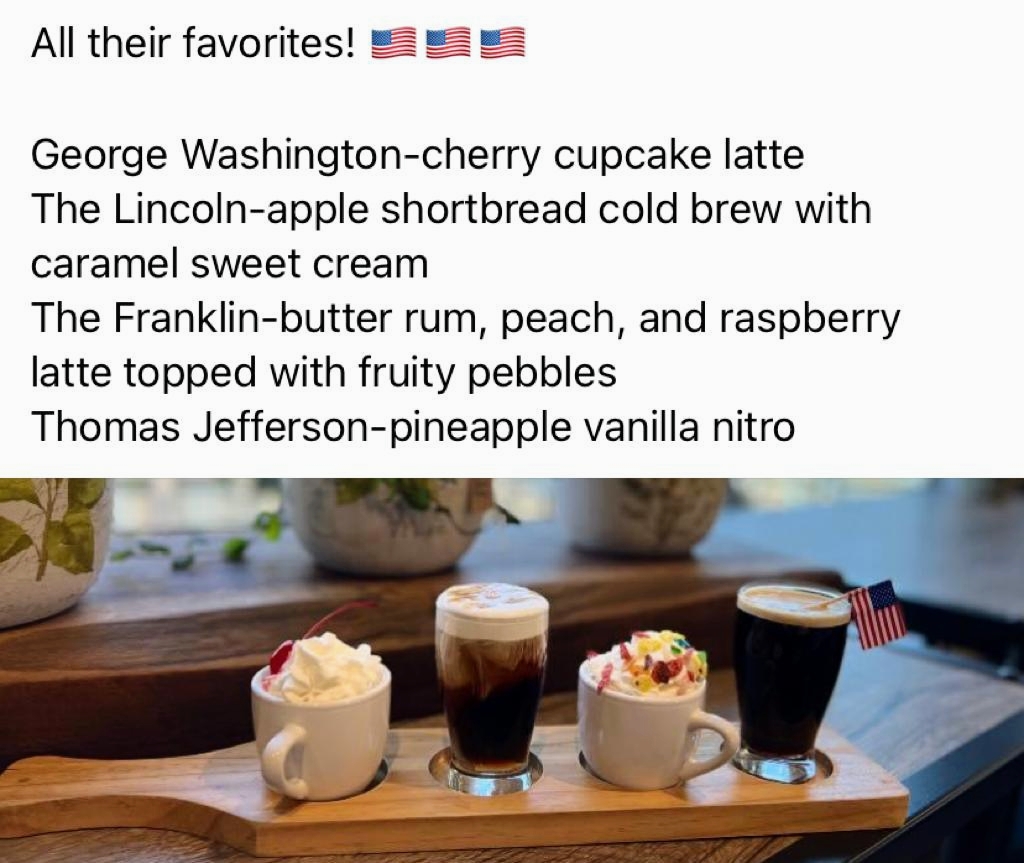 Menu Coffee Bar 1010-9