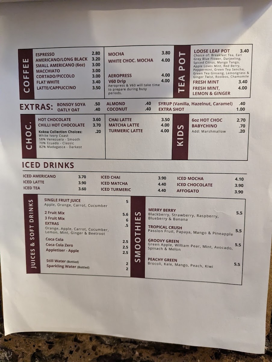Menu Coffee Circus-2