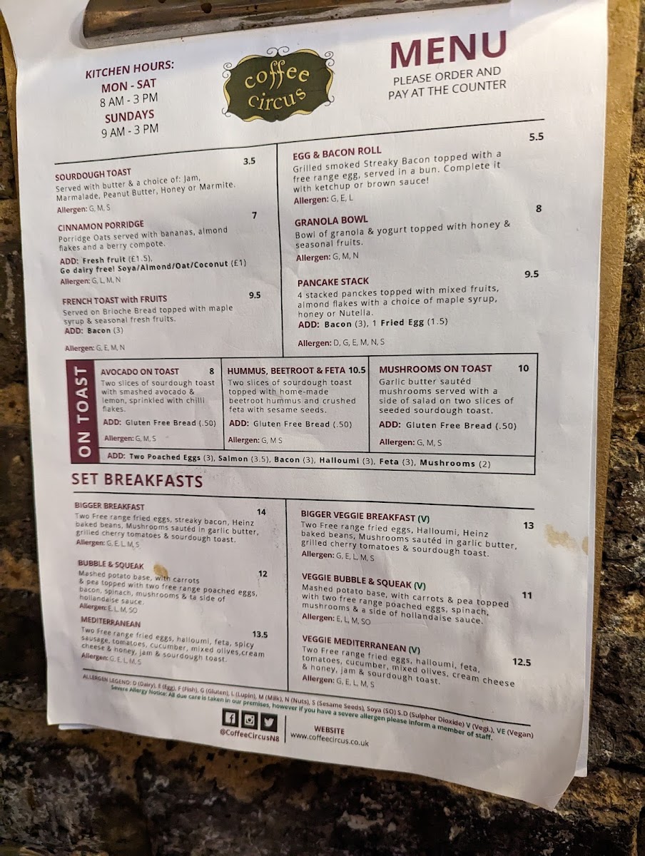 Menu Coffee Circus-4
