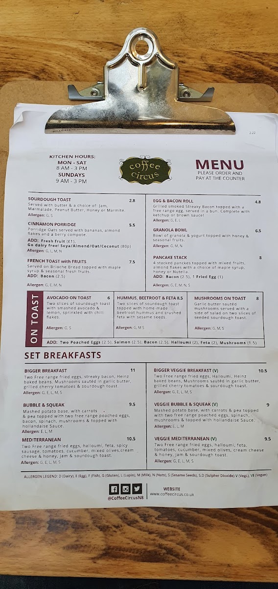 Menu Coffee Circus-6