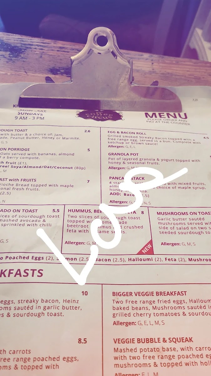 Menu Coffee Circus-9
