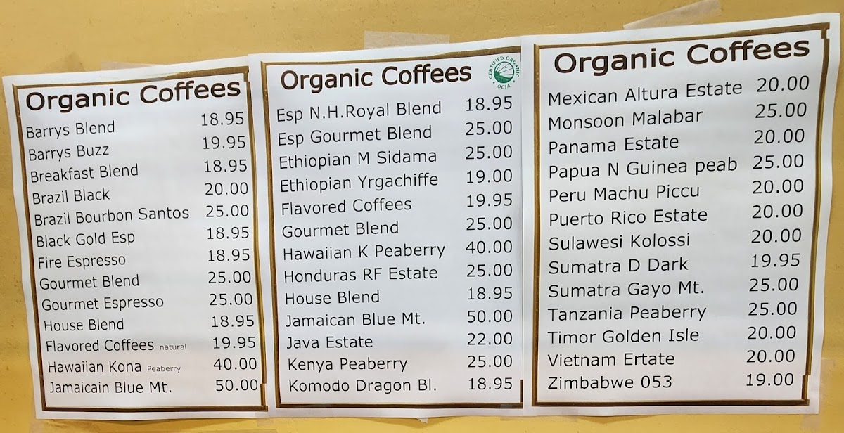 Menu Coffee Coffee-1