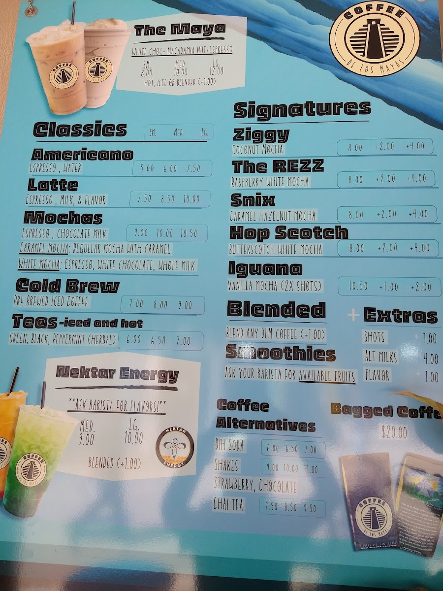 Menu Coffee De Los Mayas-2