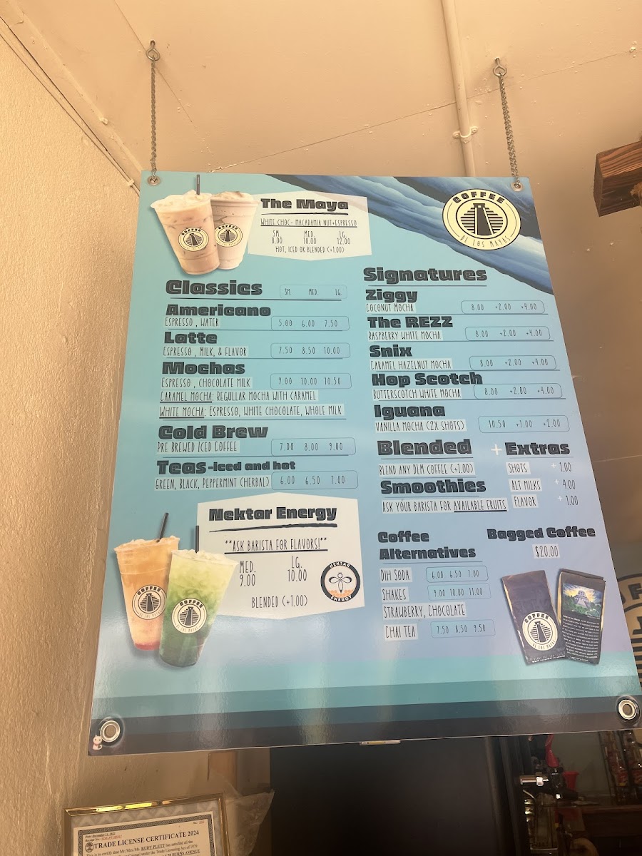 Menu Coffee De Los Mayas-4